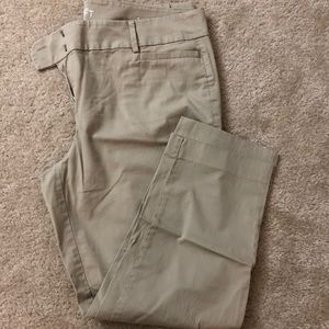 Loft Khaki Original Ankle Pant Size 14